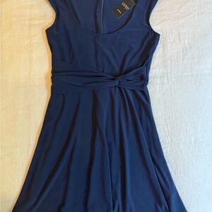 Lauren Ralph Lauren Navy Dress – Size 6 (New with Tags)